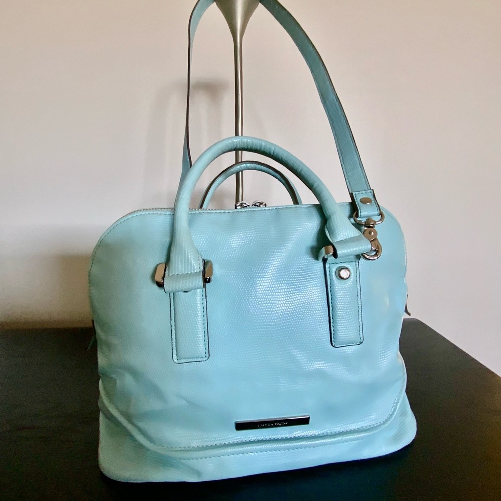 Ivanka Trump Sky Blue Satchel